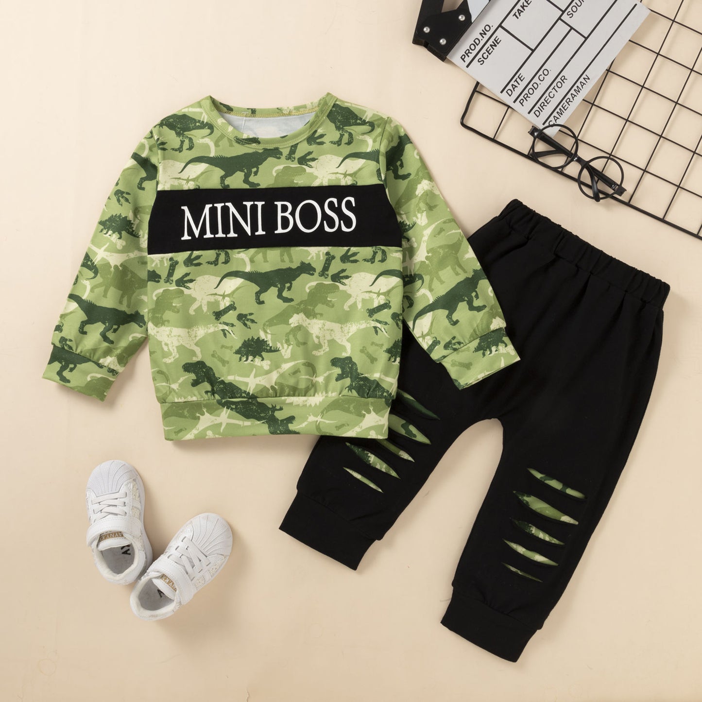 2 Pc Mini Boss Baby Boy Set